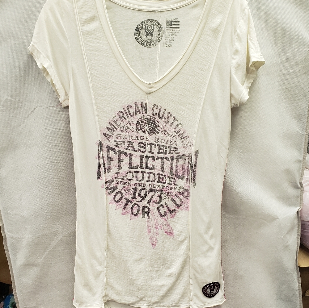 Affliction Reversible Vneck